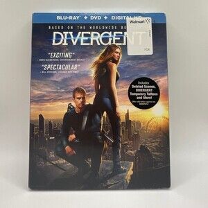Divergent Blu-Ray New In Sleeve